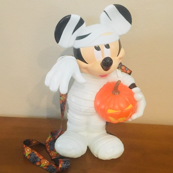 ✨ Disney Mickey Mouse Mummy Popcorn Bucket Halloween 🎃 - Picture 6 of 11